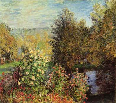 Claude Monet Corner of the Garden at Mont Geron Germany oil painting art